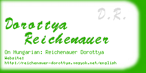 dorottya reichenauer business card